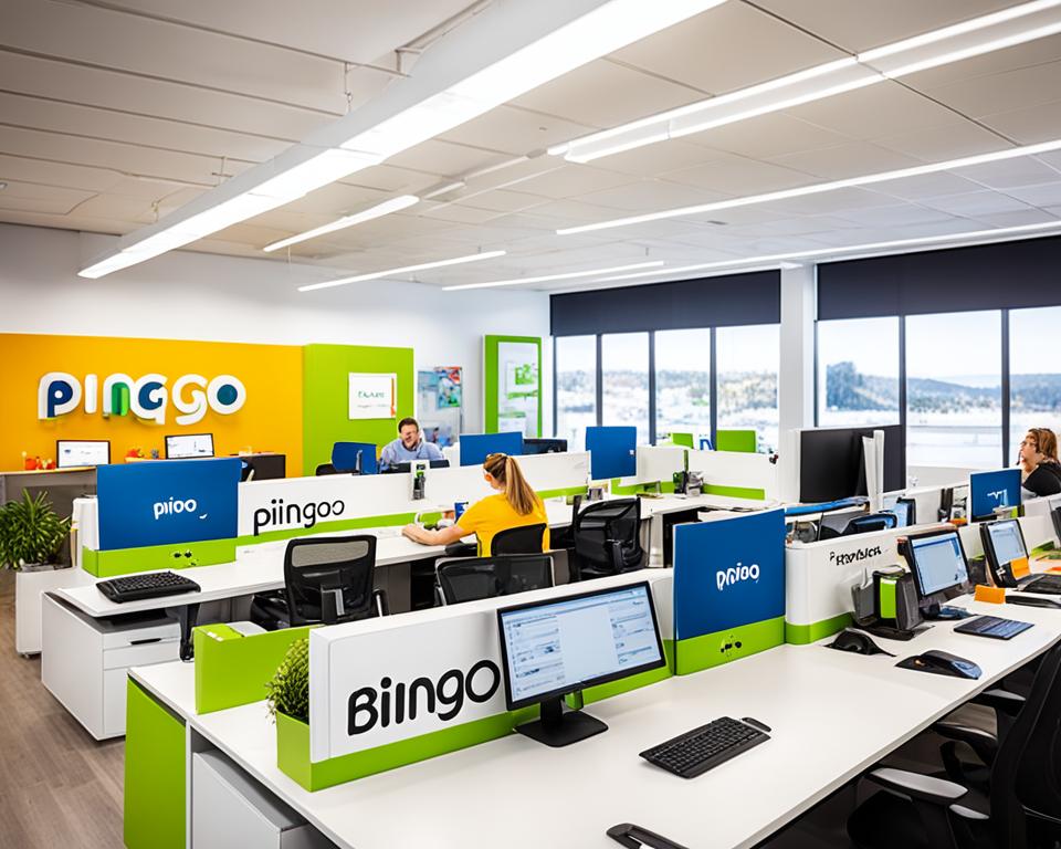 Ambiente de trabalho Pingo Doce