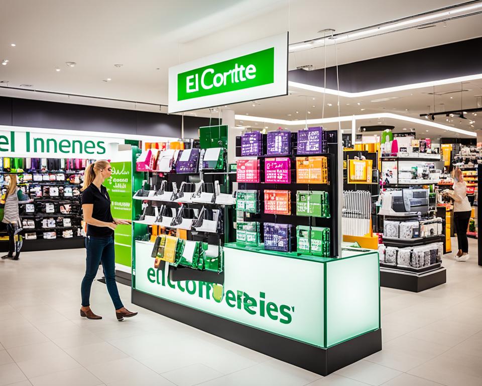 trabalhar no El Corte Inglés